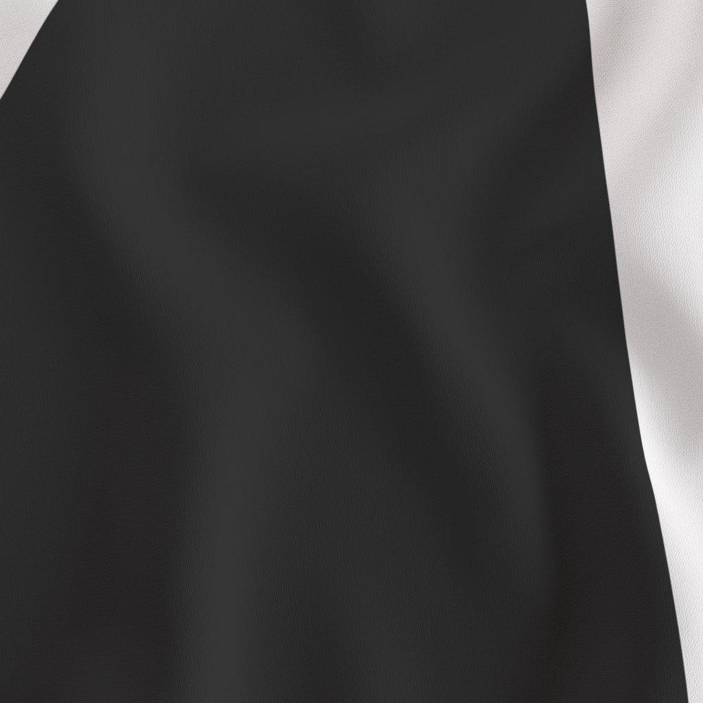 Bold Charcoal and Soft White Oversized Geometric Triangle