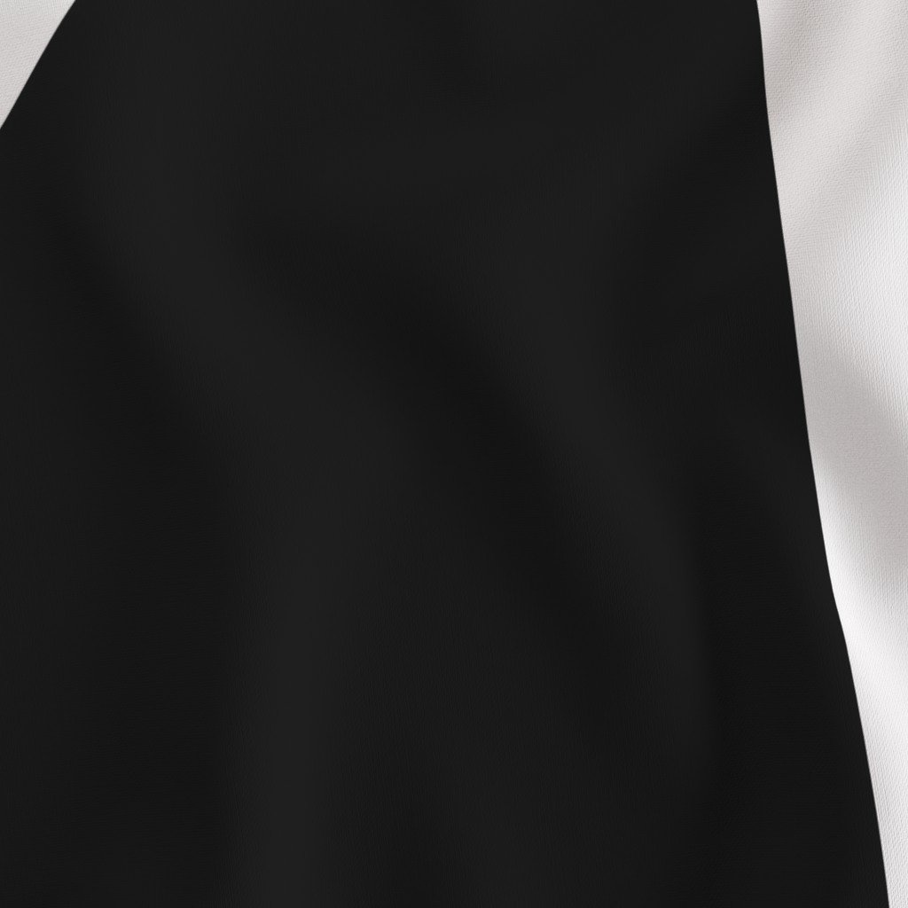 Bold Black and White Oversized Geometric Diamond