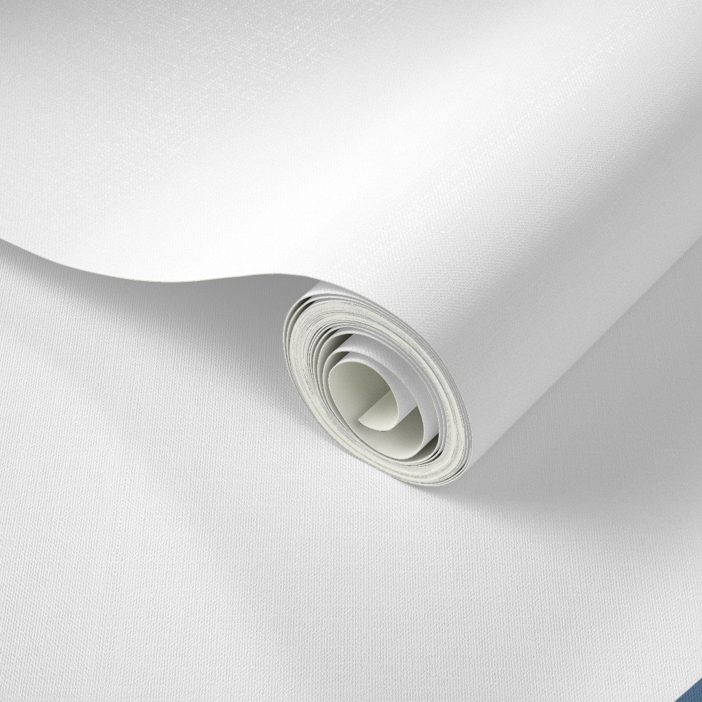 Bold Slate Blue and White Oversized Geometric Diamond Wallpaper Bold Slate Blue and White Oversized Geometric Diamond Wallpaper - Image 3