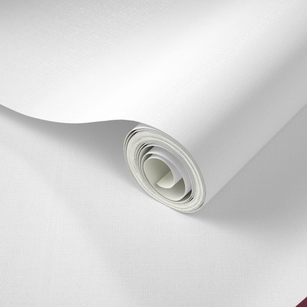 Bold Deep Burgundy and White Oversized Geometric Diamond Wallpaper Bold Deep Burgundy and White Oversized Geometric Diamond Wallpaper - Image 3