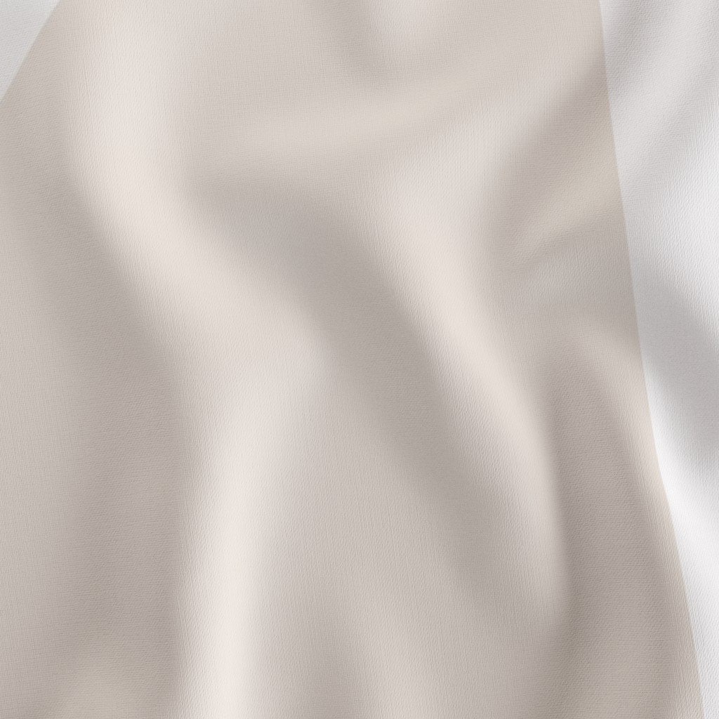 Bold Bone White and White Oversized Geometric Triangle