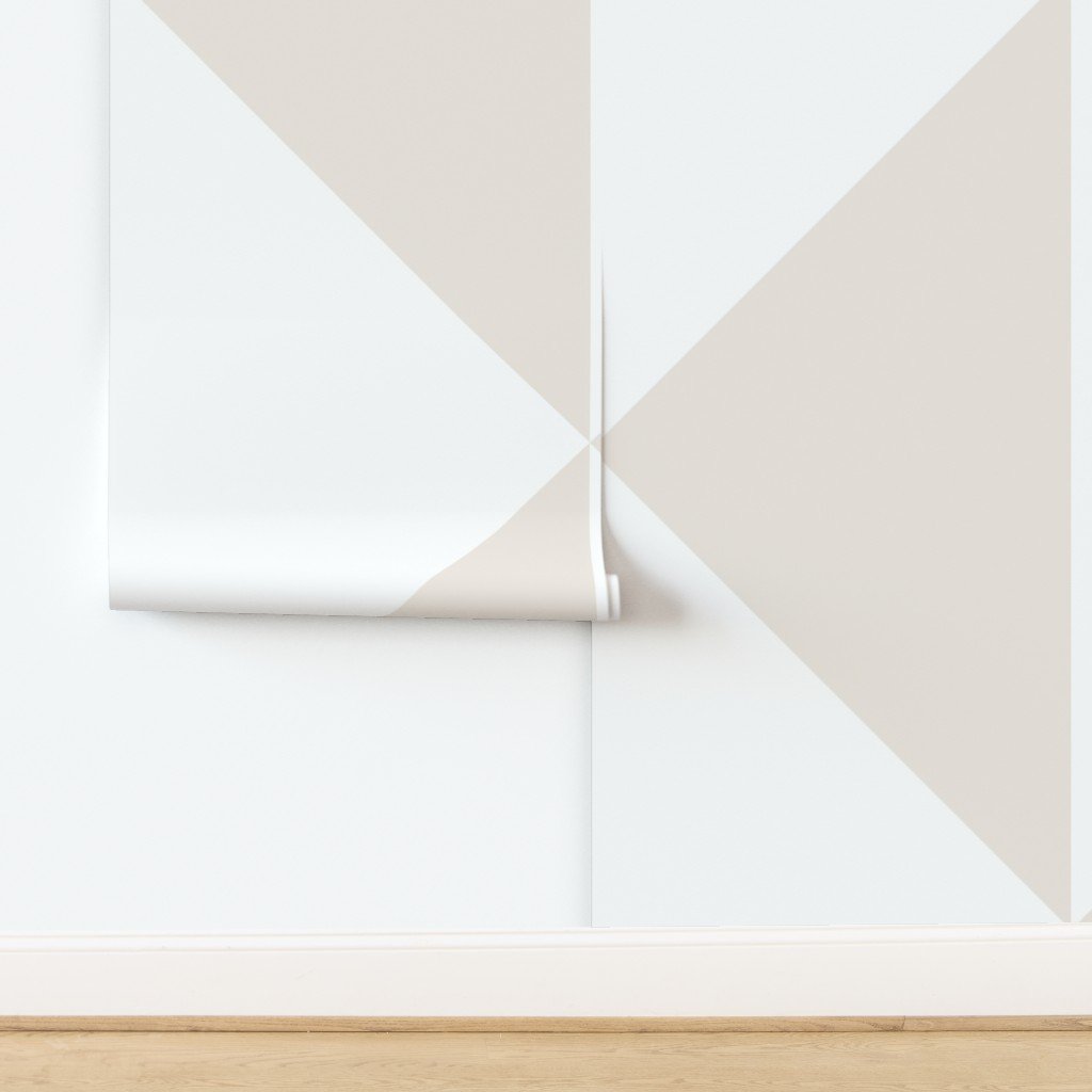 Bold Bone White and White Oversized Geometric Diamond Wallpaper Bold Bone White and White Oversized Geometric Diamond Wallpaper