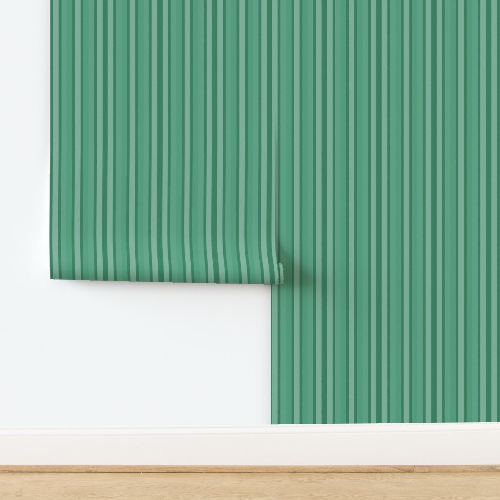 Small Jade Shades Modern Interior Design Stripe Wallpaper design