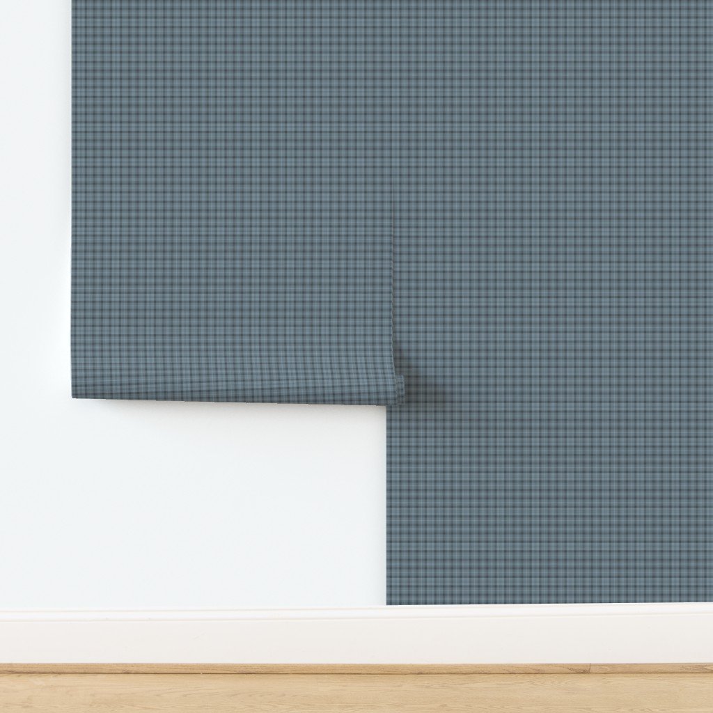 Sky Blue French Provincial Tartan Wallpaper design